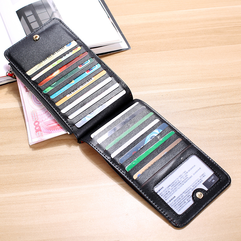 Fashion Flat Multi-card Bit Card Pack Ms Long Section Wallet Multifunction Ultra Thin Card Pack