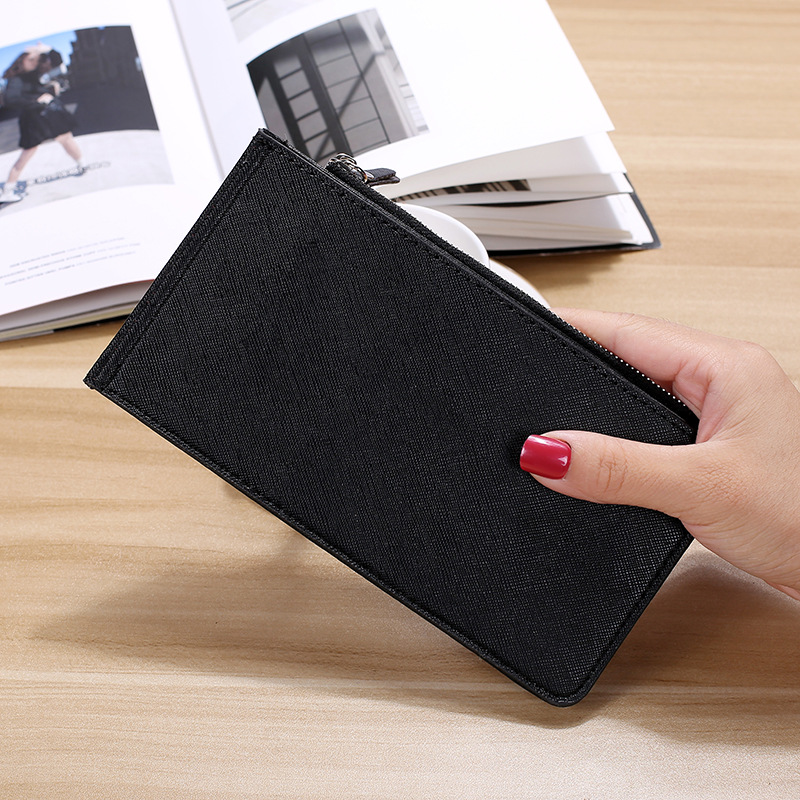 Fashion Flat Multi-card Bit Card Pack Ms Long Section Wallet Multifunction Ultra Thin Card Pack