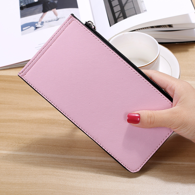 Fashion Flat Multi-card Bit Card Pack Ms Long Section Wallet Multifunction Ultra Thin Card Pack