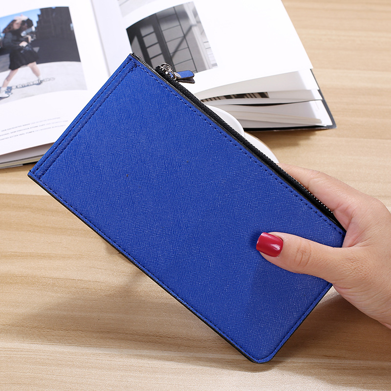 Fashion Flat Multi-card Bit Card Pack Ms Long Section Wallet Multifunction Ultra Thin Card Pack