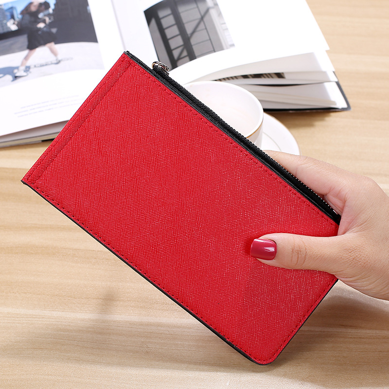 Fashion Flat Multi-card Bit Card Pack Ms Long Section Wallet Multifunction Ultra Thin Card Pack