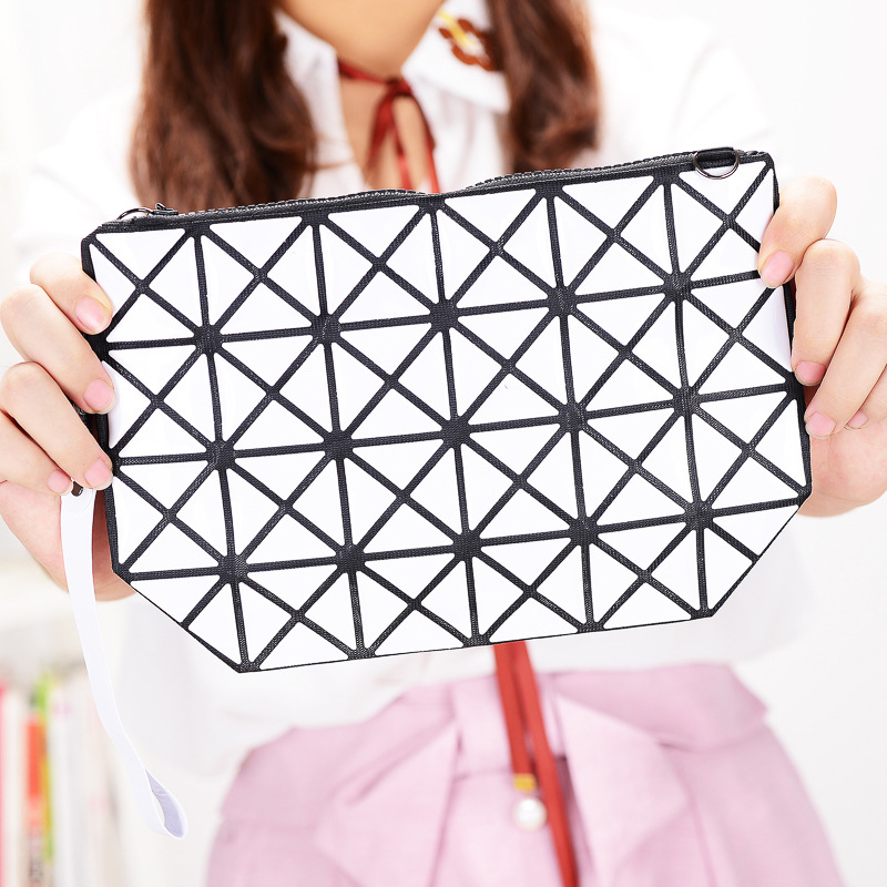 Female Shoulder Bags Lingge Chain Bag Mobile Phone Bag Messenger PU Fashion Leisure Lady Bags