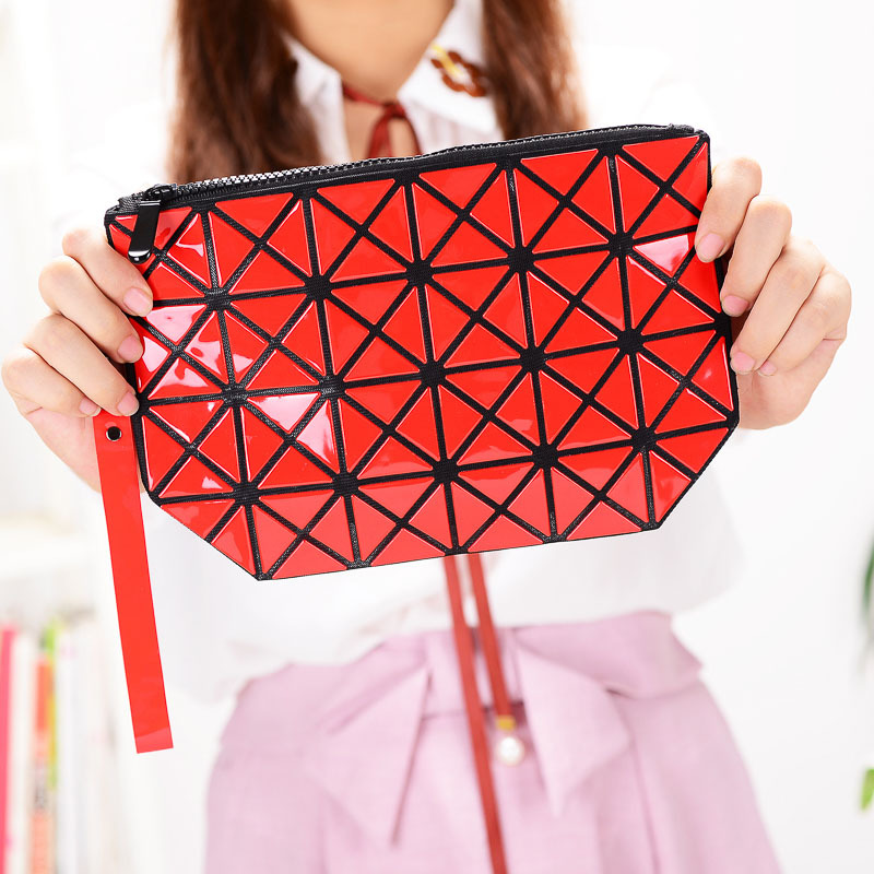 Female Shoulder Bags Lingge Chain Bag Mobile Phone Bag Messenger PU Fashion Leisure Lady Bags