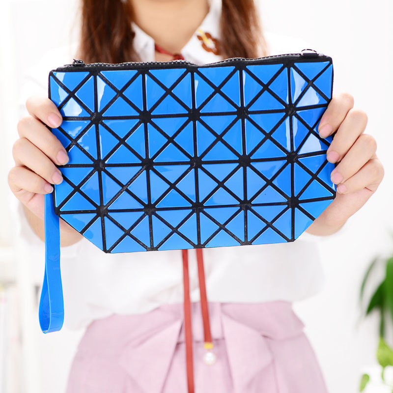 Female Shoulder Bags Lingge Chain Bag Mobile Phone Bag Messenger PU Fashion Leisure Lady Bags