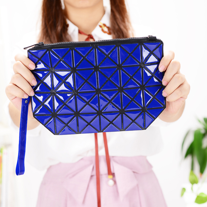 Female Shoulder Bags Lingge Chain Bag Mobile Phone Bag Messenger PU Fashion Leisure Lady Bags