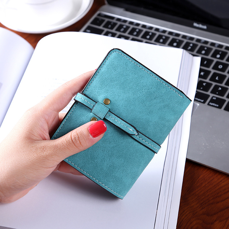 Ms Wallet Short Section Student Scrub Pumping Belt Female Leisure Wallet