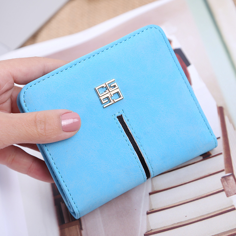 Simple The New Ms Wallet Lovely Mini Ultra Thin Multi-card Bit Fashion Small Wallet