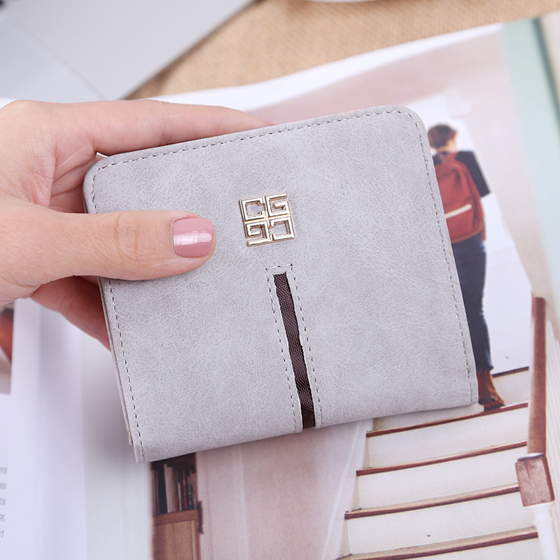 Simple The New Ms Wallet Lovely Mini Ultra Thin Multi-card Bit Fashion Small Wallet