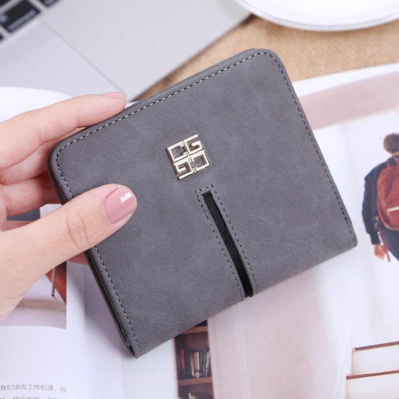 Simple The New Ms Wallet Lovely Mini Ultra Thin Multi-card Bit Fashion Small Wallet