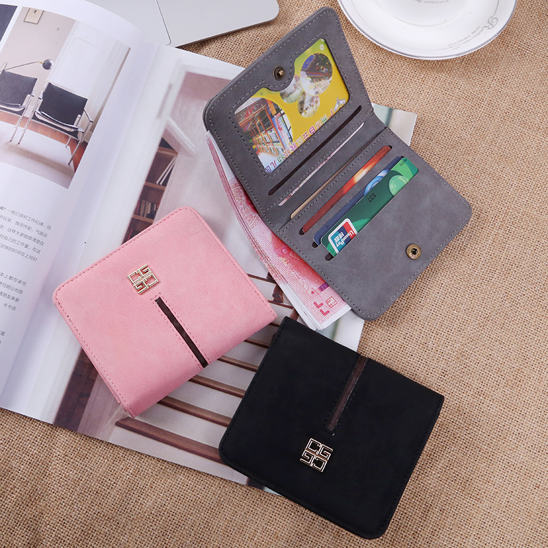 Simple The New Ms Wallet Lovely Mini Ultra Thin Multi-card Bit Fashion Small Wallet