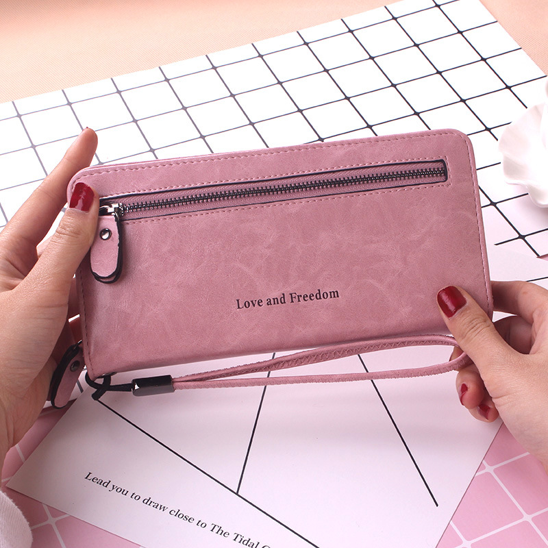 Ms Wallet Twists And Turns Hand Bag Zipper Multifunction Retro Simple High Capacity Wallet