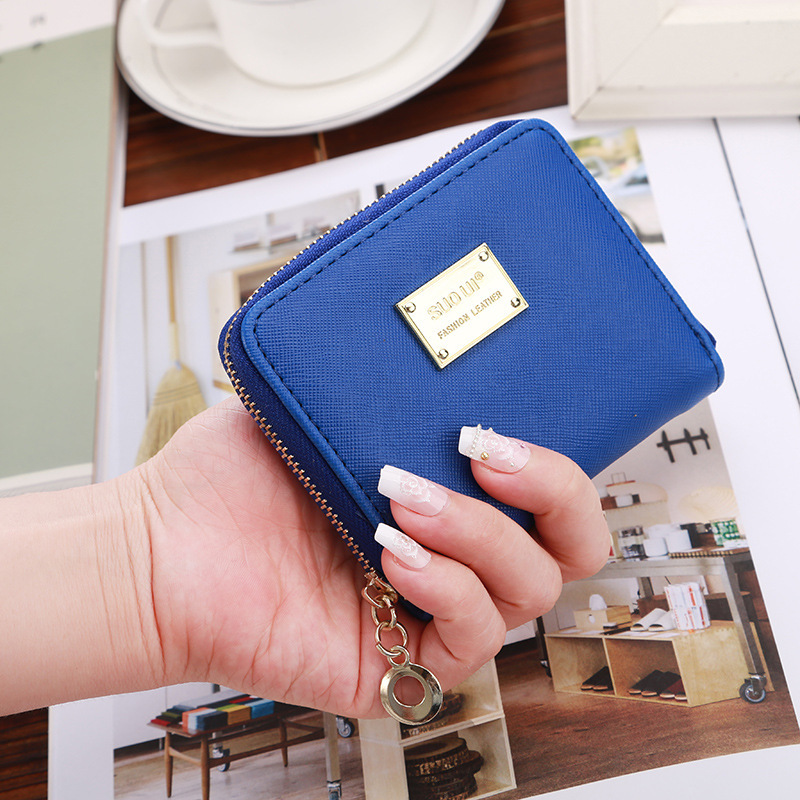 Ms Wallet Short Section Simple New Product Sequins Wallet Female Student Fashion Coin Purse