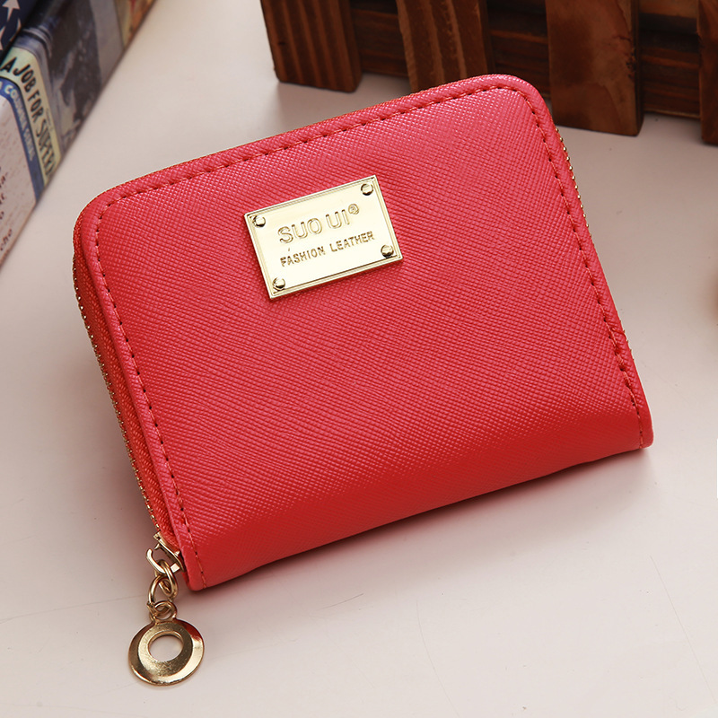Ms Wallet Short Section Simple New Product Sequins Wallet Female Student Fashion Coin Purse