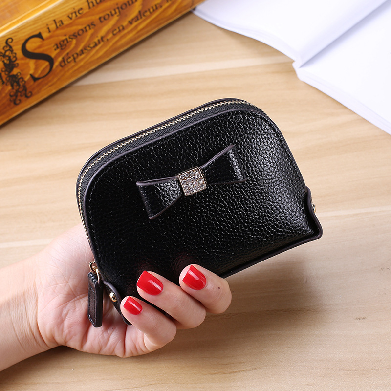 The New Mini Coin Purse Female Fashion Leisure Hand Bag Small Wallet Storage Package Coin Bag