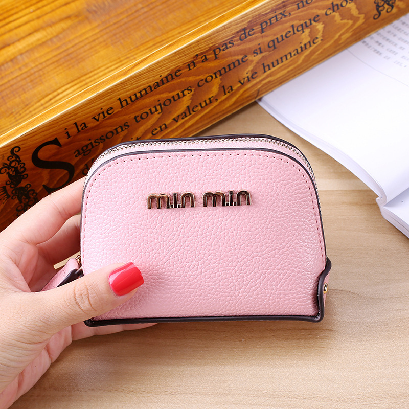 The New Mini Coin Purse Female Fashion Leisure Hand Bag Small Wallet Storage Package Coin Bag