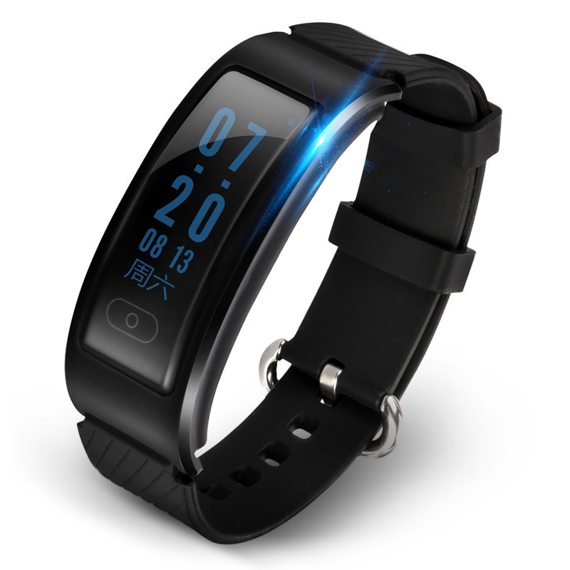 Intelligent Wristband Movement Step Heart Rate Sleep Monitor Bluetooth Waterproof Health Wear