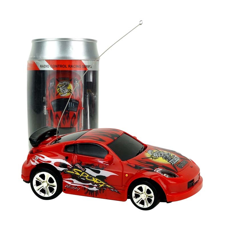 Innovation Toy Coke Cans Mini Remote Control Car Child Toy Magical Prestige Car Model