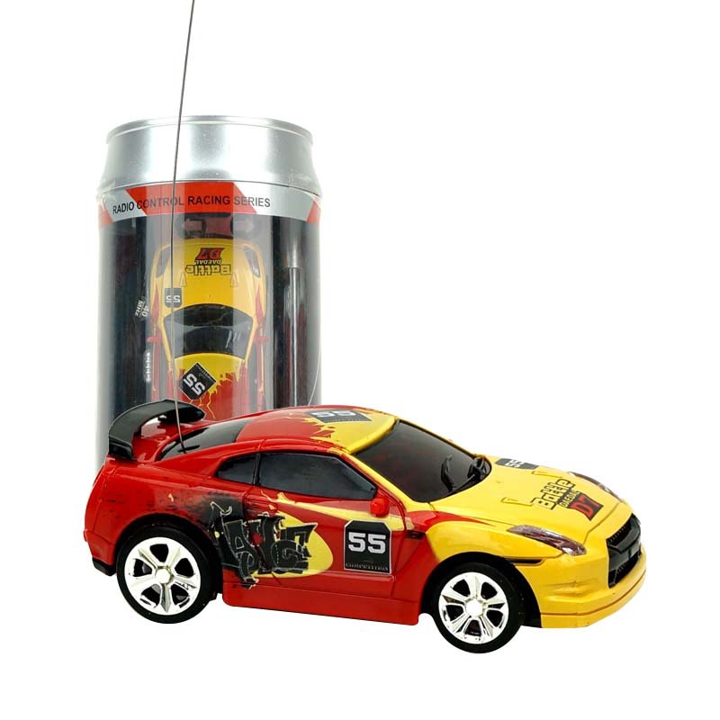 Innovation Toy Coke Cans Mini Remote Control Car Child Toy Magical Prestige Car Model