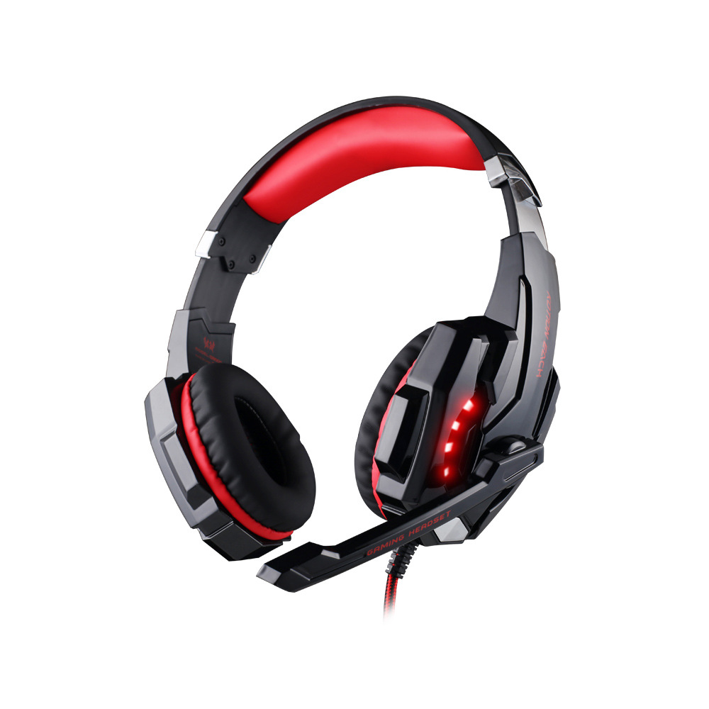 Computer Game Headset 3.5 Single Hole With Wheat Wearing Style Music Headset