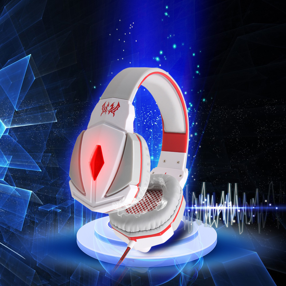 Wearing style Headset Anti-noise Glowing stereo computer game headset