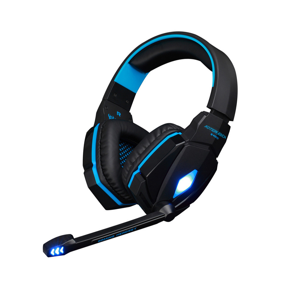 Wearing style Headset Anti-noise Glowing stereo computer game headset
