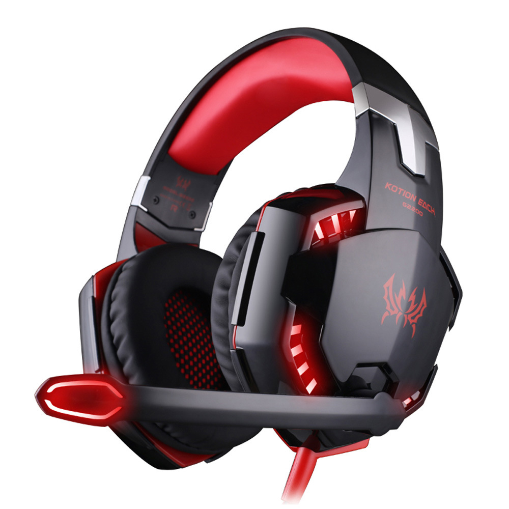 Computer 7.1 Channel With Vibration Cool Noise Reduction Game Headset With Lights Headset