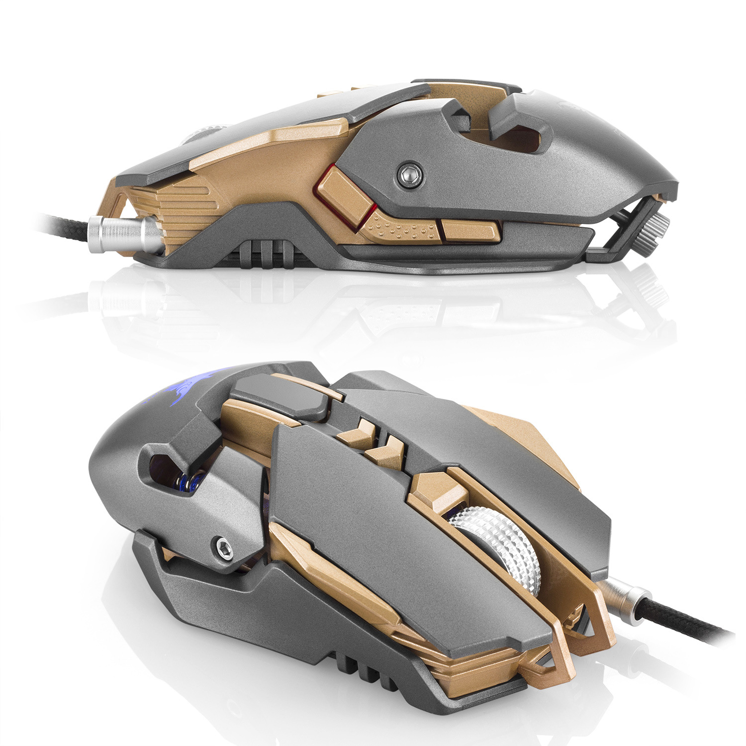 Computer Game Mouse 7 Key 4 Colors Led Cool Notebook Light Mouse