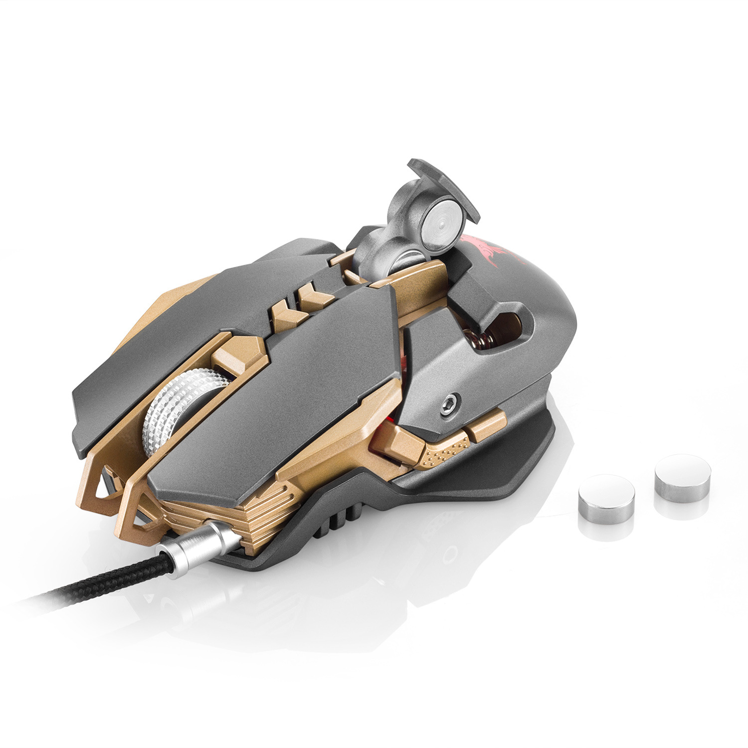 Computer Game Mouse 7 Key 4 Colors Led Cool Notebook Light Mouse