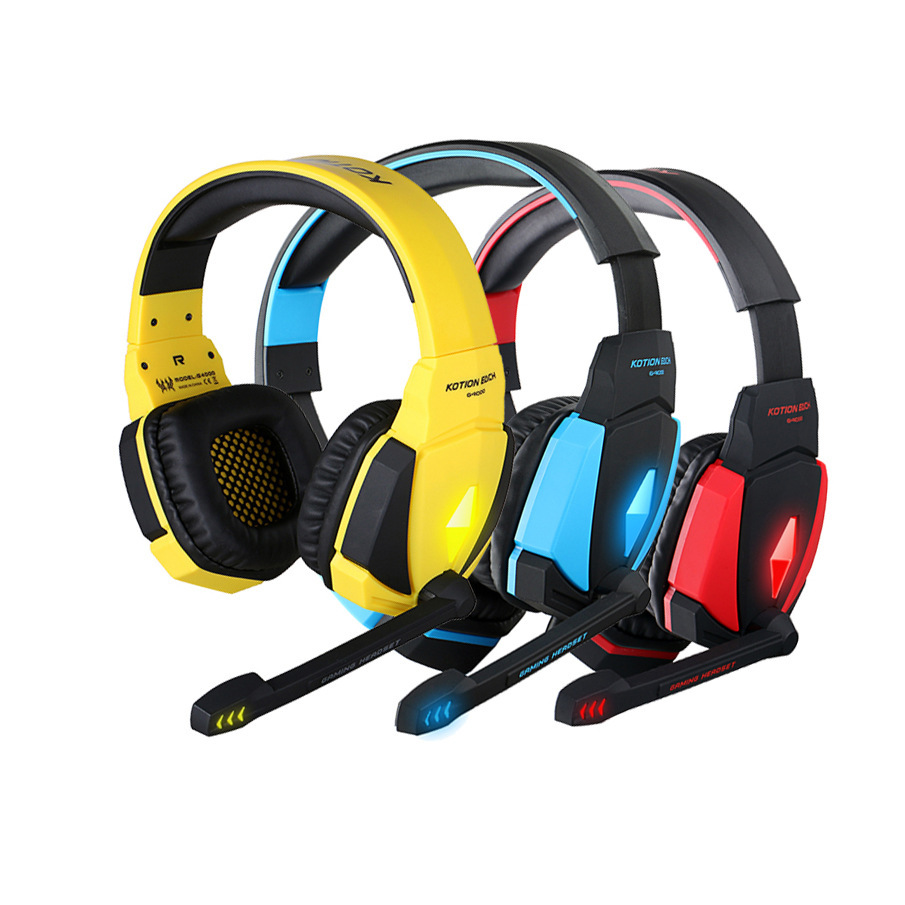 Computer USB Wearing Style Headset Anti-noise Subwoofer Game Headset