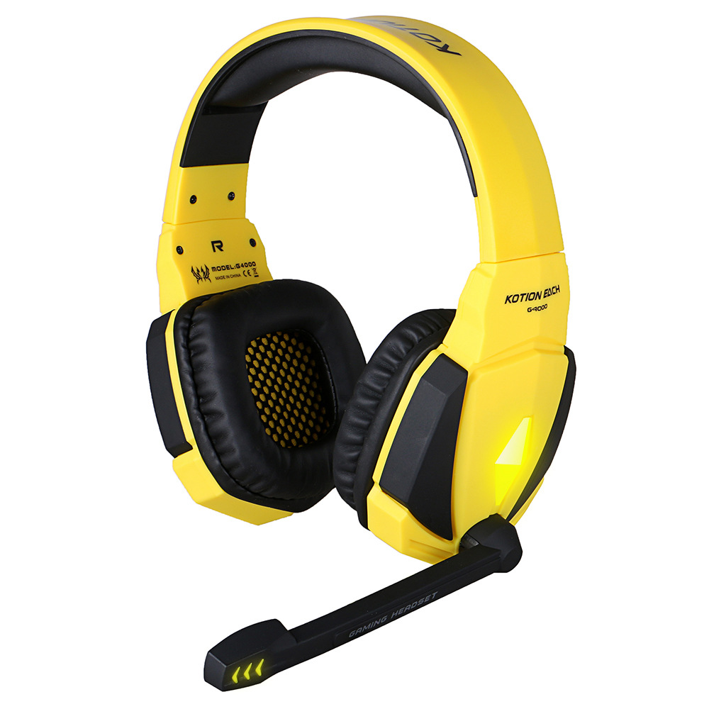 Computer USB Wearing Style Headset Anti-noise Subwoofer Game Headset