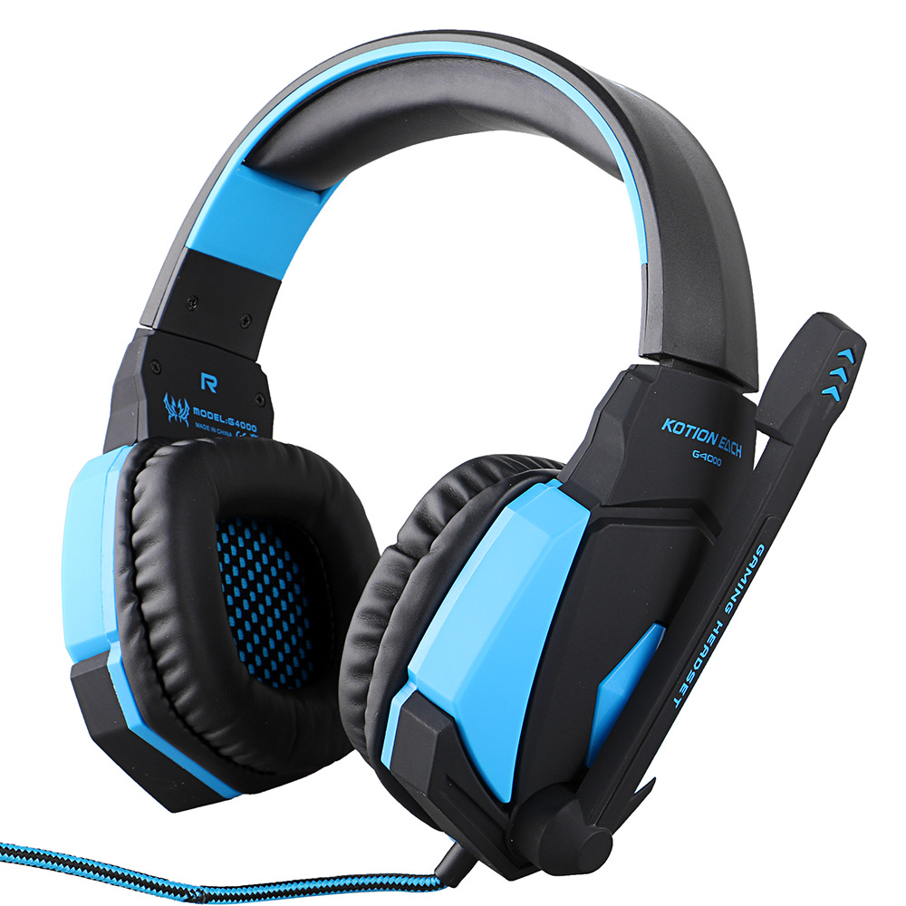 Computer USB Wearing Style Headset Anti-noise Subwoofer Game Headset