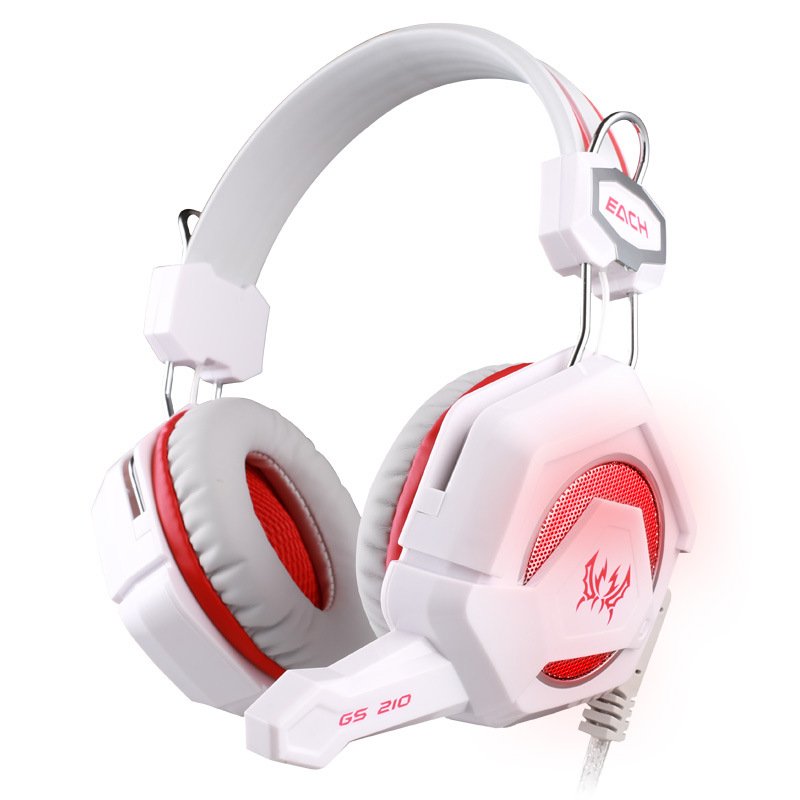 Computer Wearing Style Anti-noise LED Stereo HIFI Notebook Waterproof Game Headset