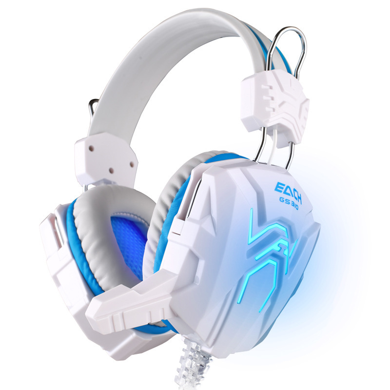 computer Wearing style Anti-noise Hyun lights stereo HIFI game headset