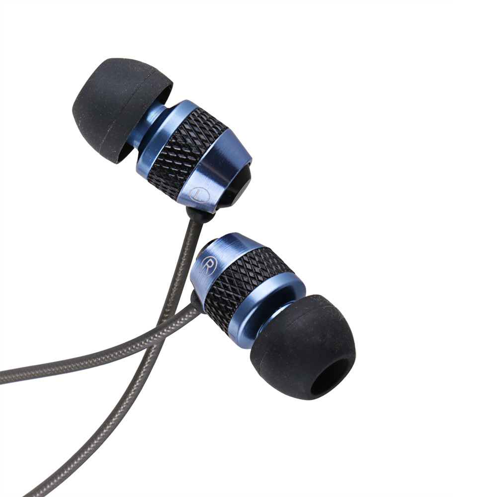 Wired Headset Ear Style Noise Reduction Wire Control With Wheat Music Headset