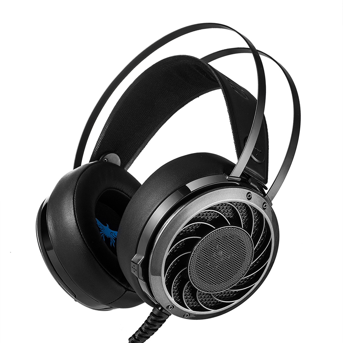 Wearing Style Game Headset Anti-noise Glowing Stereo HIFI Computer Game With Wheat Headset