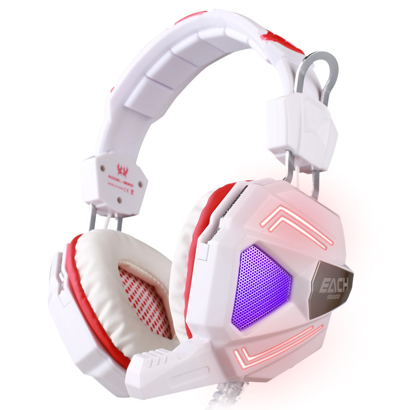 computer Wearing style Anti-noise Hyun lights Subwoofer Gaming game headset