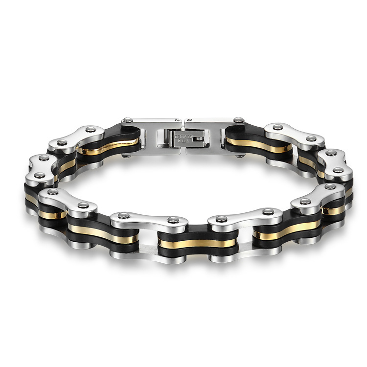 Popular Titanium Steel Accessories Men Bracelet Couple Gift