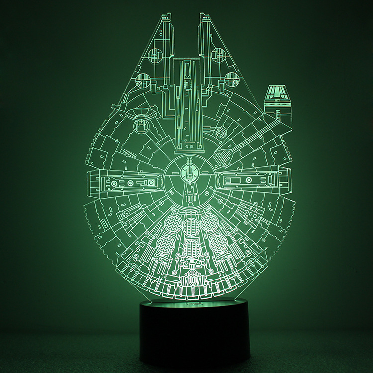 Star Wars 3D Creativity USB Powered by Colorful Night Light  Home Bedroom