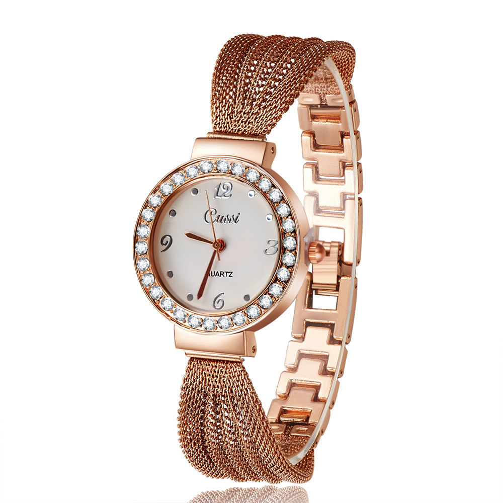 Ms Bracelet Creative Ms Alloy Mesh Belt Small Dial Trend Watch