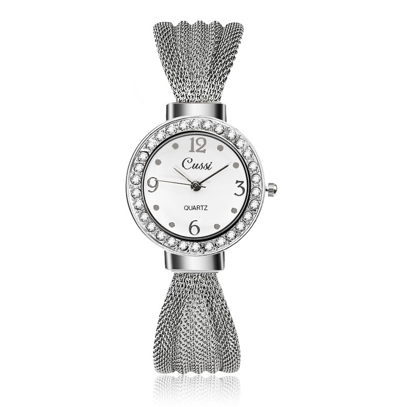 Ms Bracelet Creative Ms Alloy Mesh Belt Small Dial Trend Watch