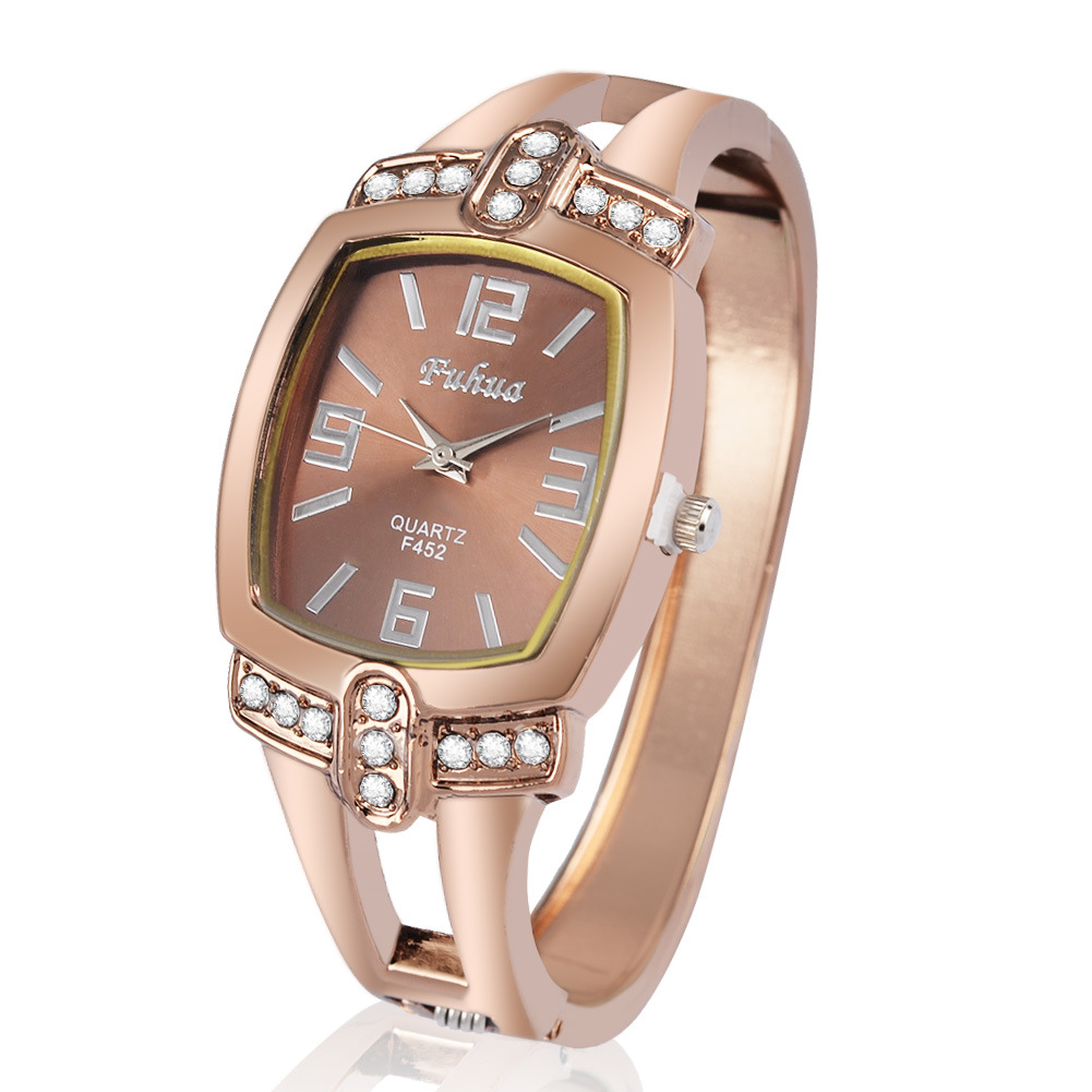 Ms Bracelet Watch Fashion Rose Gold Trend Fashion Barrels Quartz Watches