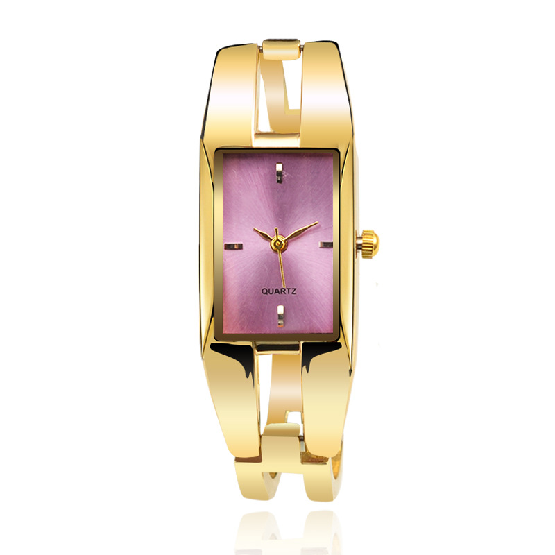Girls Watch Upscale Fashion Ms Gold Bracelet Fashion Quartz Watch