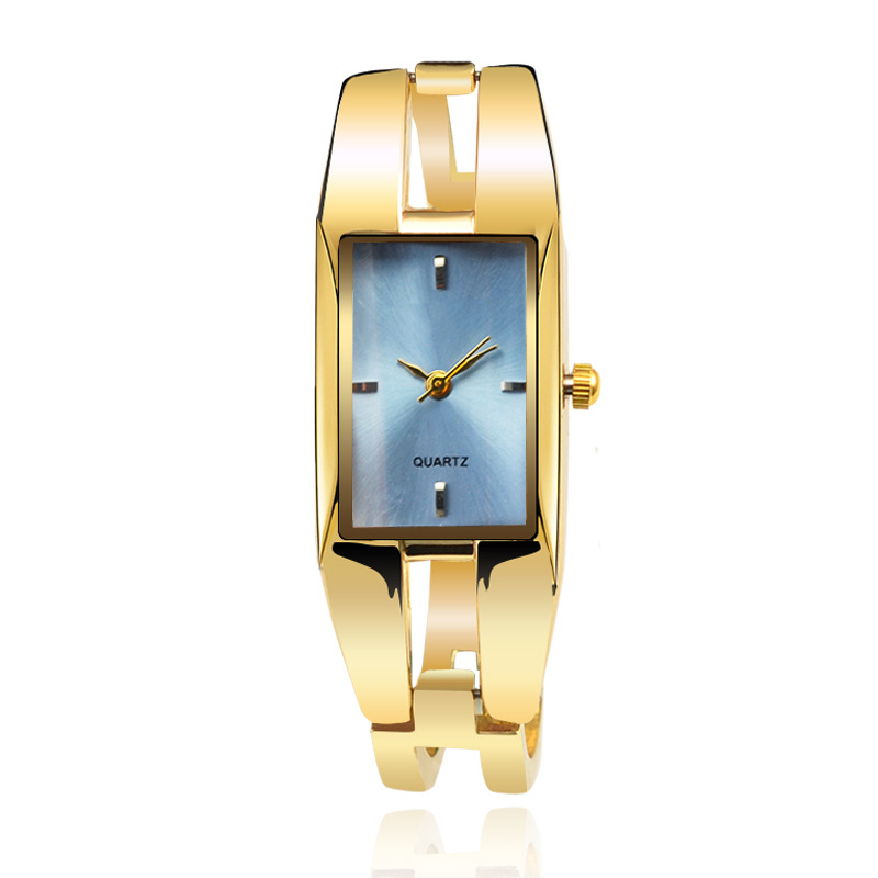 Girls Watch Upscale Fashion Ms Gold Bracelet Fashion Quartz Watch