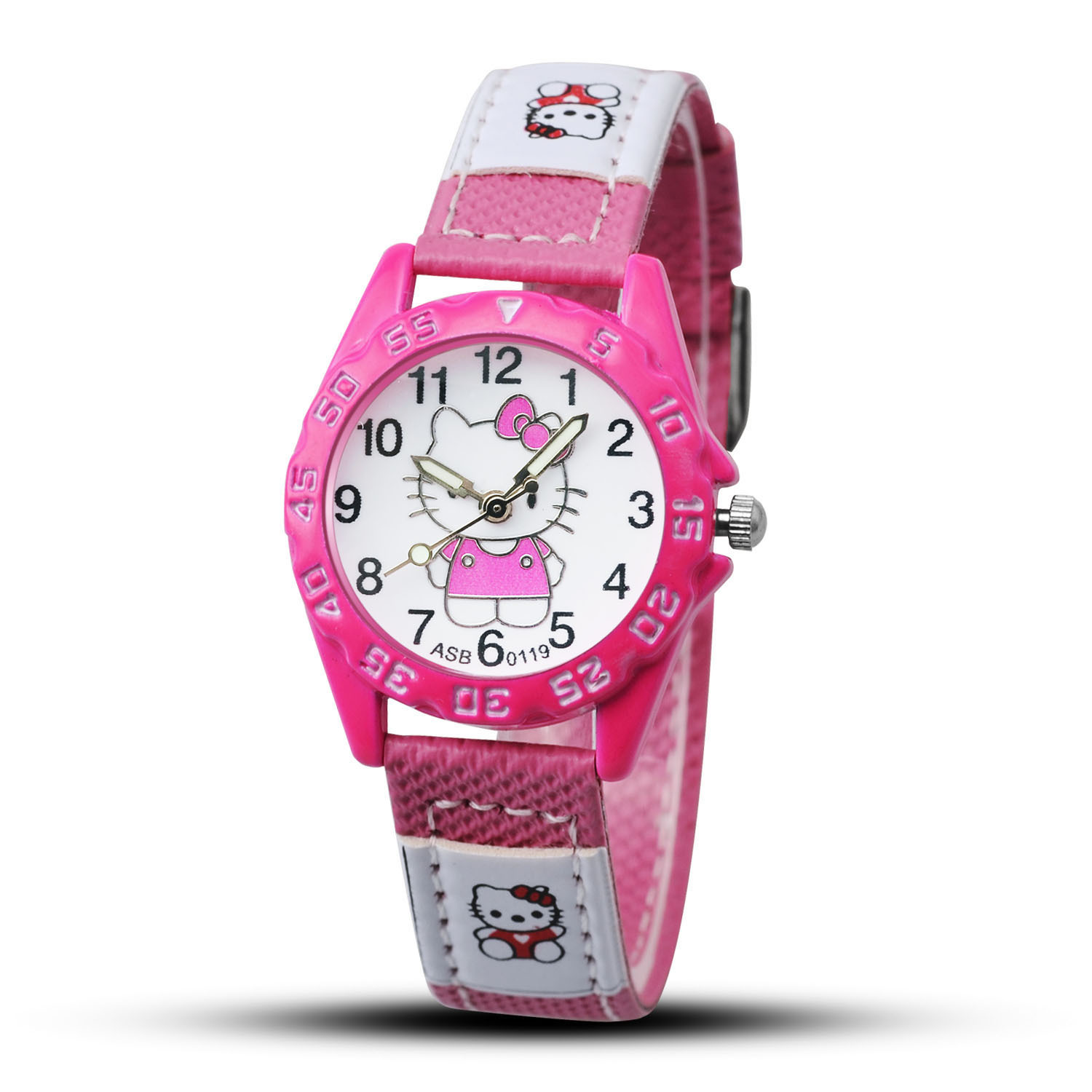 Kaidi Anchor Girl Digital Watch Creative Quartz Watch Upscale Wild Student Watch