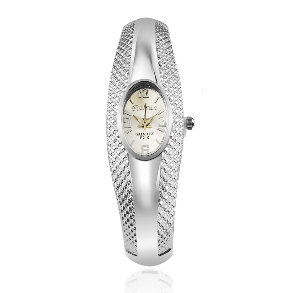 Ms Alloy Bracelet Watch Bracelet Fashion Upscale Quartz Watch