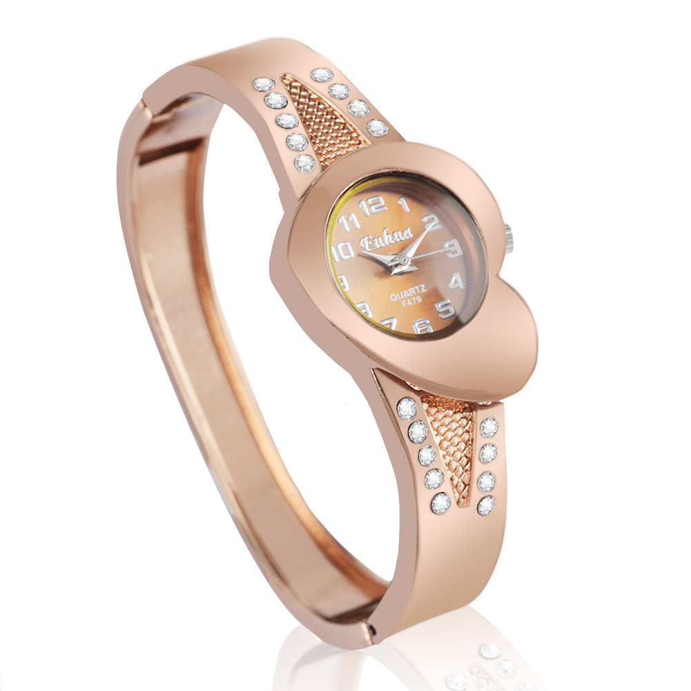 Ms Alloy Fashion Female Models Bracelet Watch Fashion Trend Student Quartz Watches