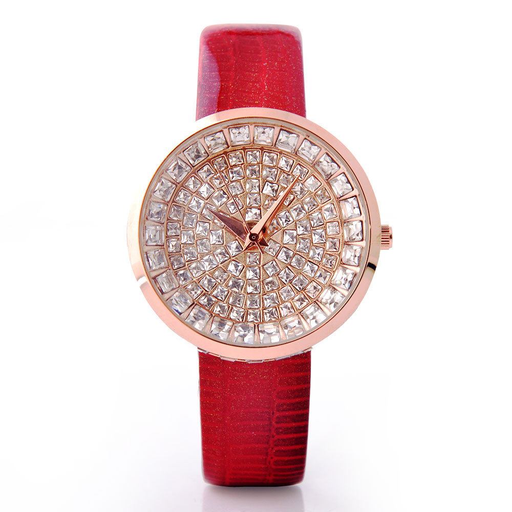 Sky Stars Crystal Diamond Leisure Fashion Quartz Upscale Ms Watch