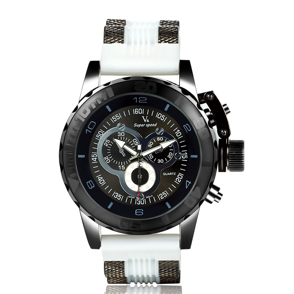 Men Watch Multifunction Quartz Movement Fashion Leisure Watch