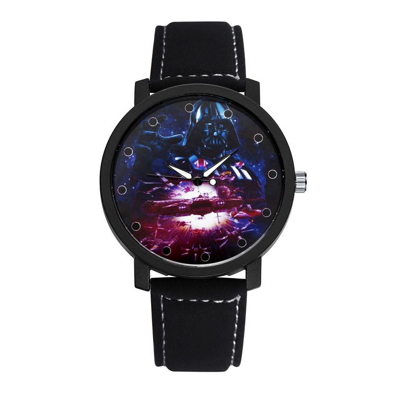 Men Belt Watch Creative Planet Dial Men Quartz Fashion Student Watch