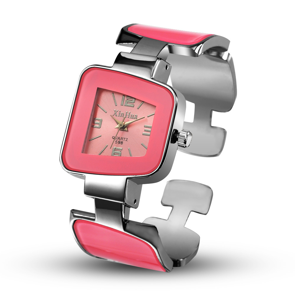 Ms Leisure Creative Diamond Bracelet Watch Upscale Fashion Quartz Watch